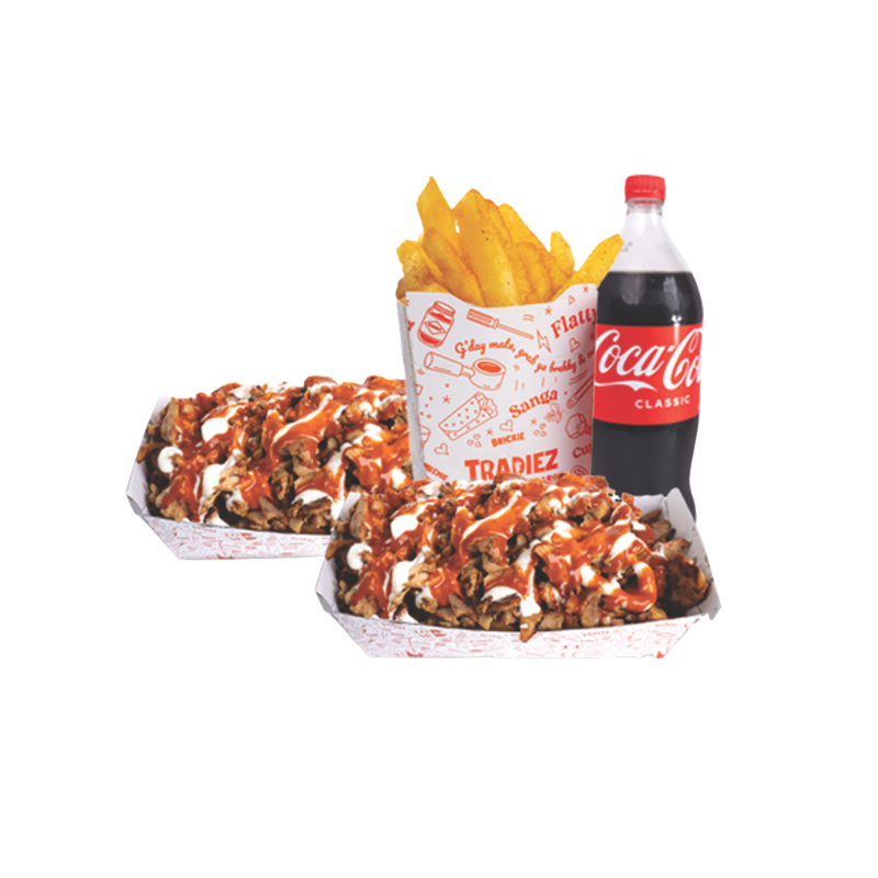 Hot Dog Combo with fries and drink